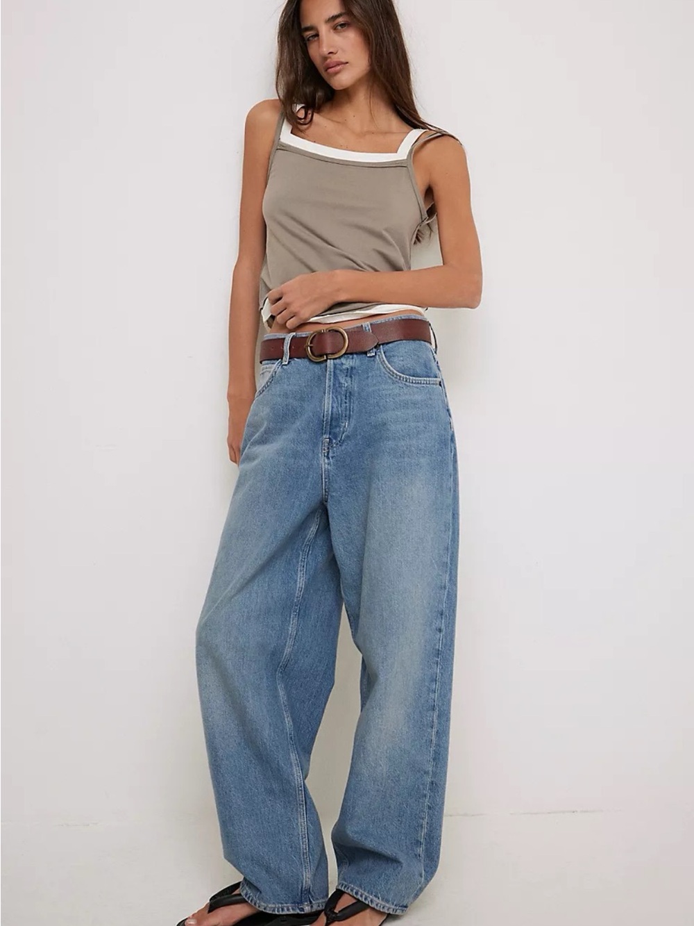 Free People Cora Slouchy Jeans